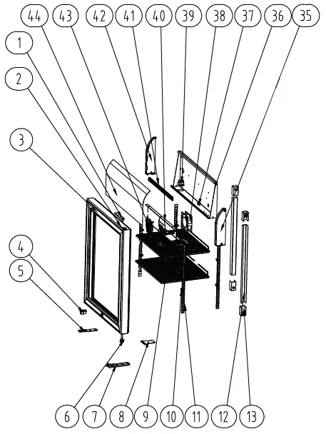Gastro-Cool-GW50-Mini-Freezers-fig-3