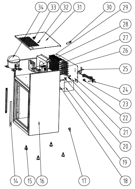 Gastro-Cool-GW50-Mini-Freezers-fig-4