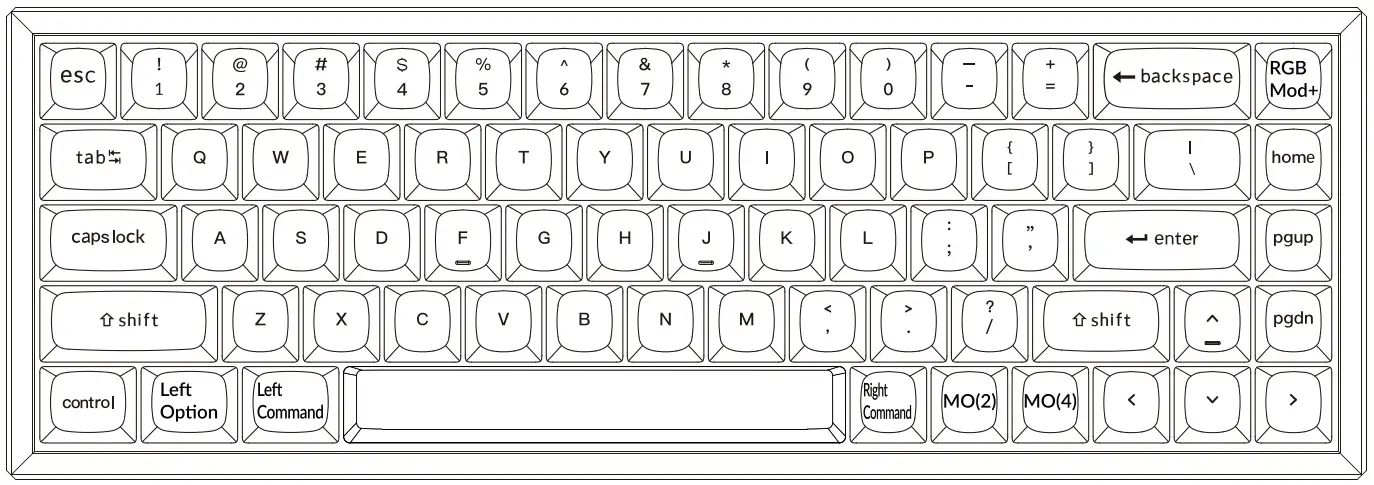 Keychron K6 Pro Bluetooth Mechanical Keyboard - DEFAULT