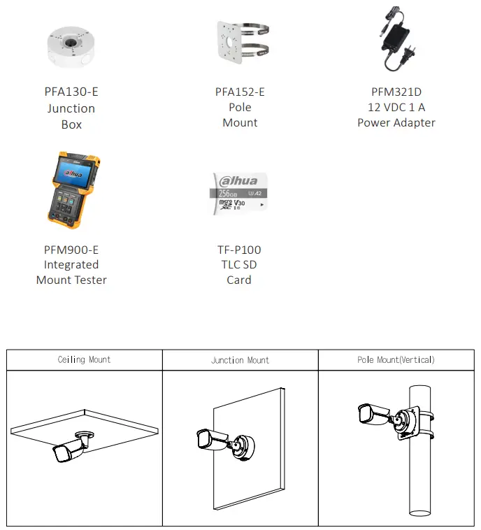 dahua DH IPC HFW3866EP AS AUS 8 MP IR Fixed Focal Bullet WizSense Network Camera - fig