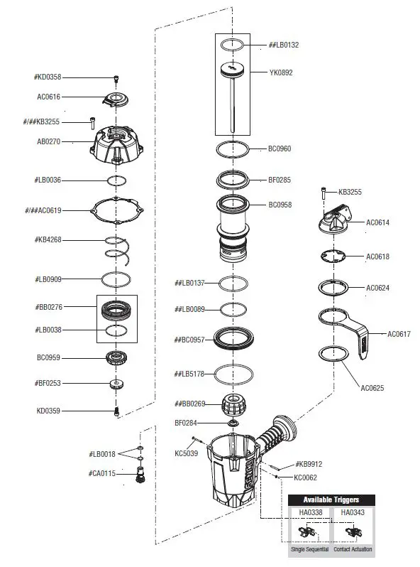 SENCO FN91T1 3 ½ Inch Pneumatic Framing Nailer 1