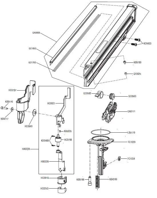 SENCO FN91T1 3 ½ Inch Pneumatic Framing Nailer 2