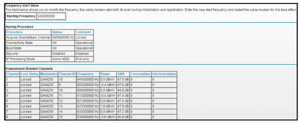 High Speed Cable Modem - Cable Connection 1