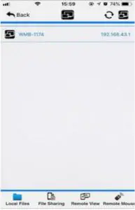 Device List Interface