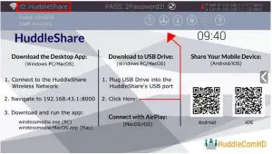 Enable portable hotspot Interfaces