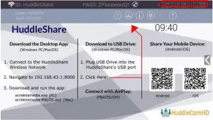 Enable portable hotspot Interfaces