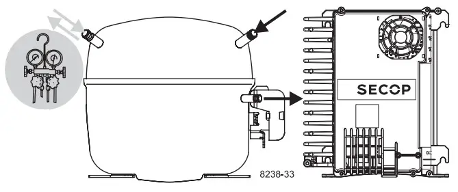 SECOP 105N46xx SLV Compressors