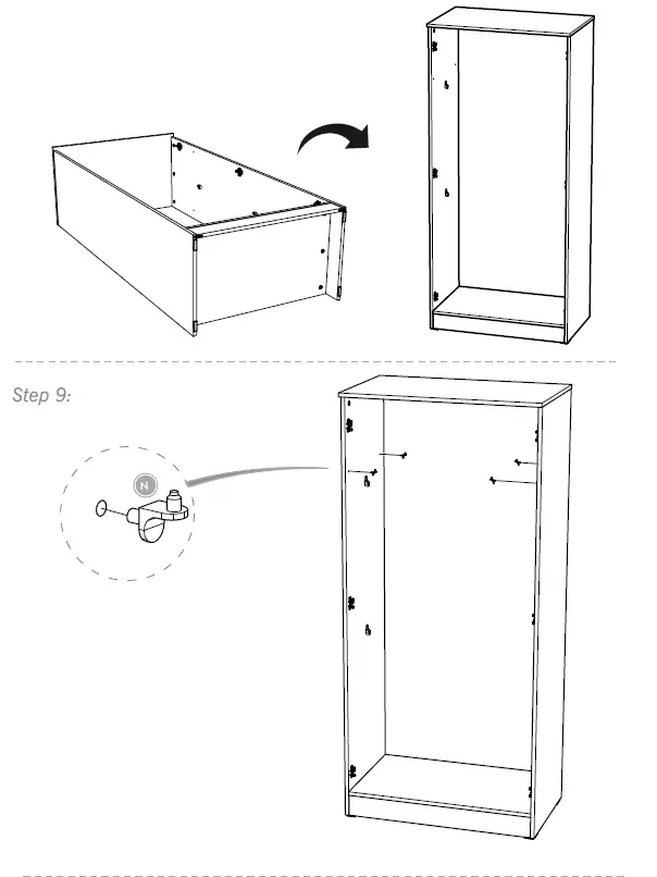 Silver Cross Bromley Wardrobe FIG (8)