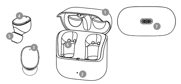 hama 00184108 Spirit Pure Bluetooth Earphones-1