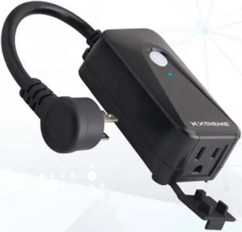 XTREME XWS7 2002 BLK Smart WiFi Outdoor Plug