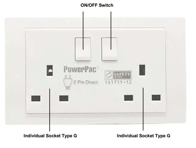 PowerPac-PP1012-13A-2-Gang-Wall-Socket-Switch-FIG-1