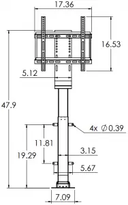 TY-01-25 Dimensions - 1