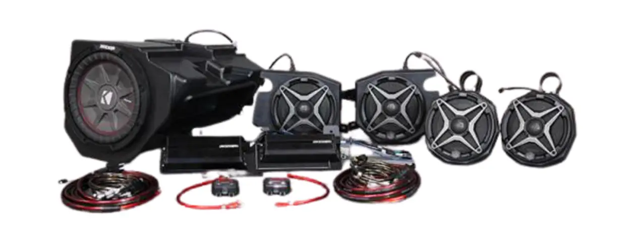 Rz4-5arc Rzr Xp Turbo S 18+ With Ride Command Ssv Works 5 Speaker Audio Kit Instruction Manual