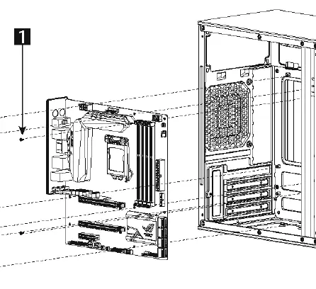 AeroCool CS-107 Mini Mid Tower Case 1
