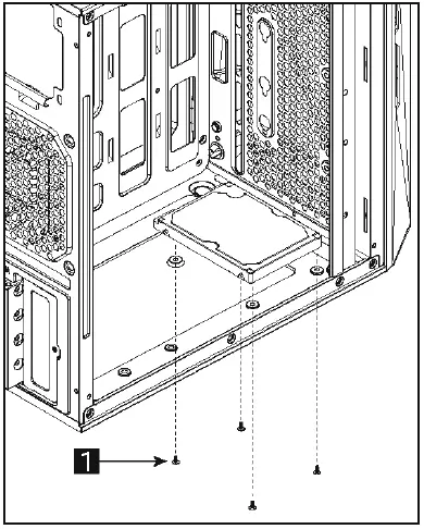 AeroCool CS-107 Mini Mid Tower Case 5