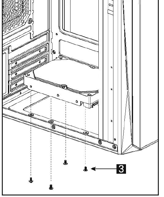 AeroCool CS-107 Mini Mid Tower Case 6