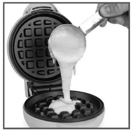 NOSTALGIA MWF5 MyMini Waffle Maker - parts