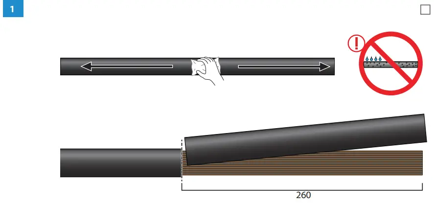 ENSTO HOT1.1204L Heat Shrink Outdoor Term - figer 1