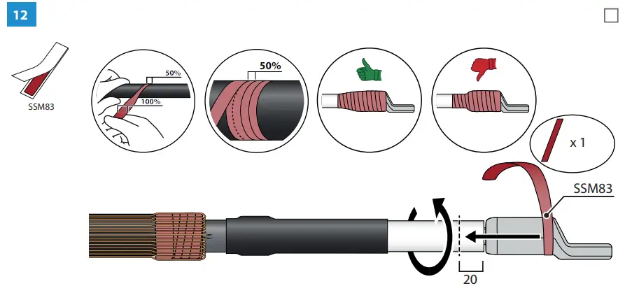ENSTO HOT1.1204L Heat Shrink Outdoor Term - figer 15