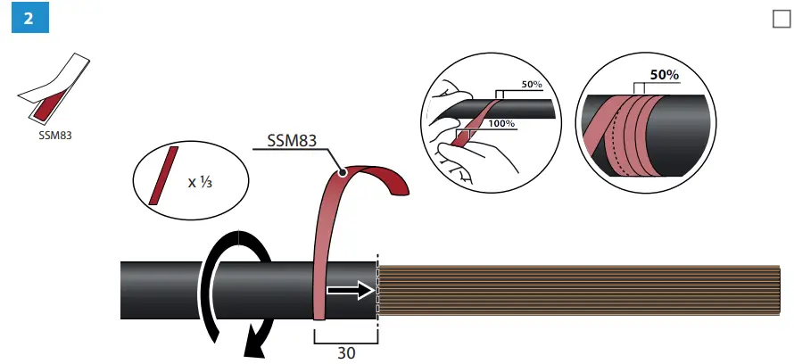 ENSTO HOT1.1204L Heat Shrink Outdoor Term - figer 2