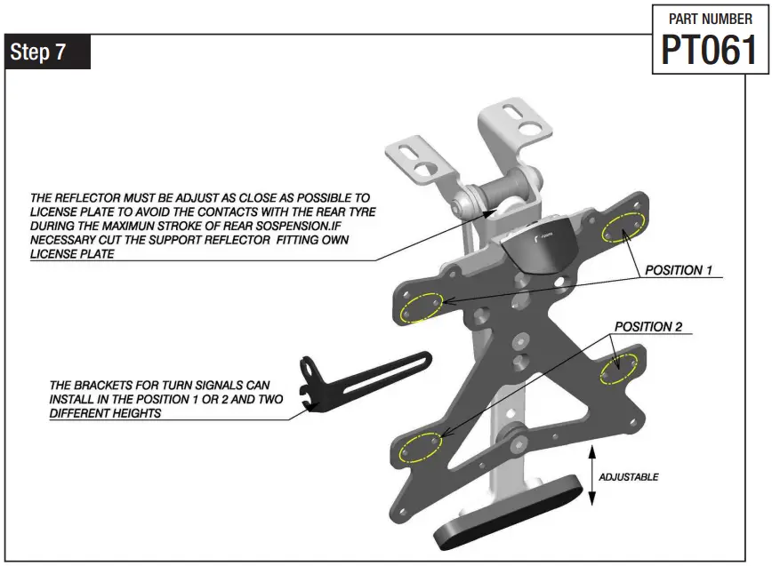 INSTALL TURN SIGNALS