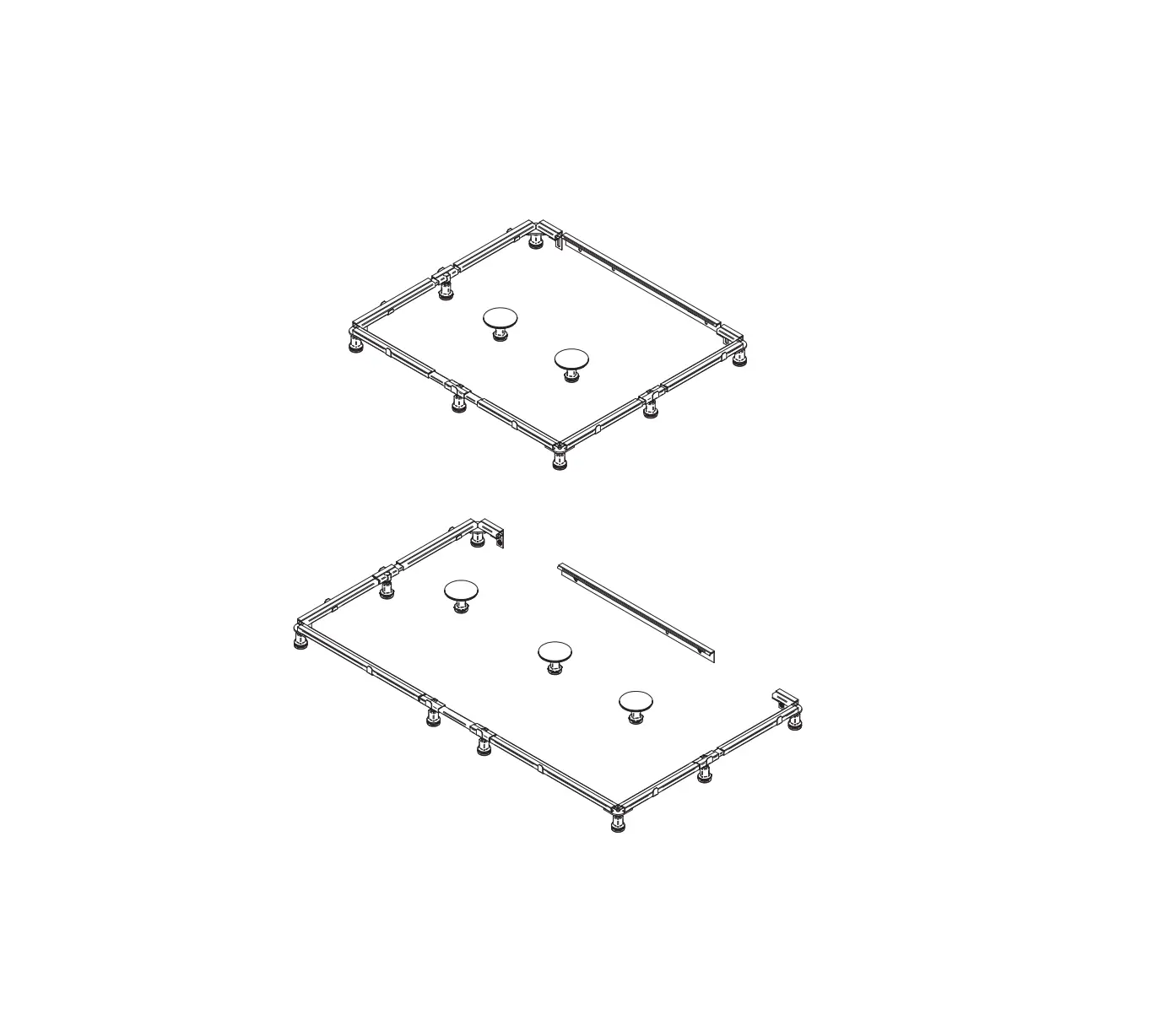 Otto 68-125 Cm Mabo Tub Mounting Frame Instruction Manual
