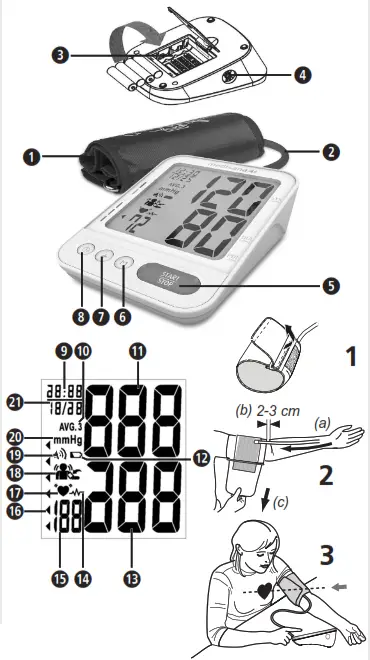 medisana BU 586 Upper Arm Blood Pressure Monitor - 1