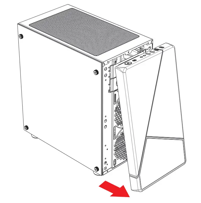 AZZA CSAZ-130 NOIR Micro-ATX Case - Figure 8