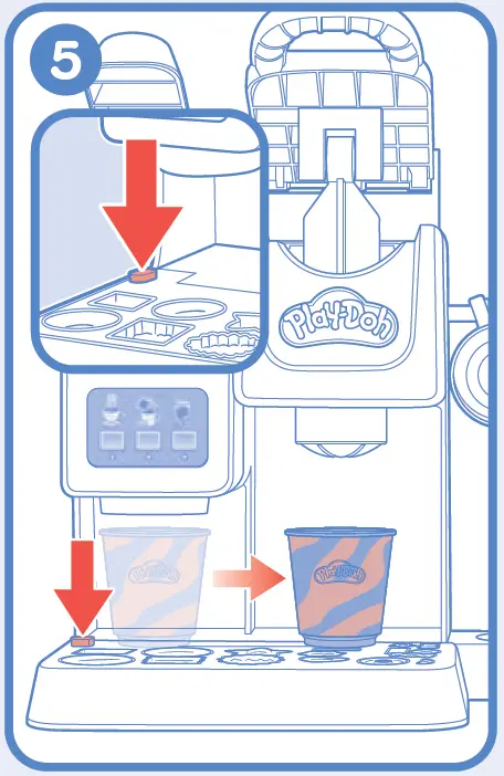 Hasbro F5836 Play Doh Super Colour Cafe 13