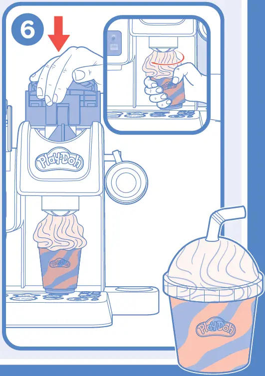 Hasbro F5836 Play Doh Super Colour Cafe 14