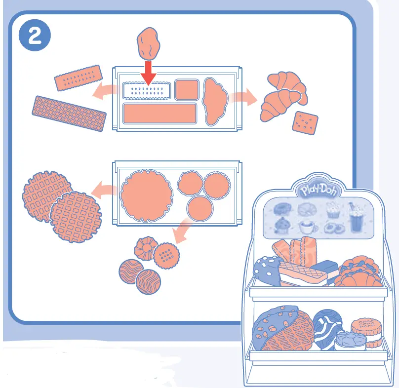Hasbro F5836 Play Doh Super Colour Cafe 15