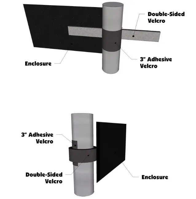 FALCON RIDGE KAW-PROFXT-FSDK01 Kawasaki Pro FXT Front Soft Door Kit - Figure 3