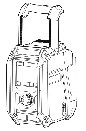 makita DMR114 Cordless or Electric Bluetooth Job Site Radio -