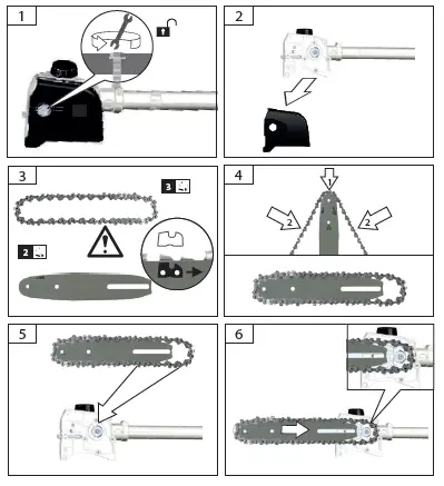 Gude-GAK-1001-B-Power-Chain-Pruning-Saw-5