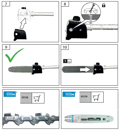 Gude-GAK-1001-B-Power-Chain-Pruning-Saw-6