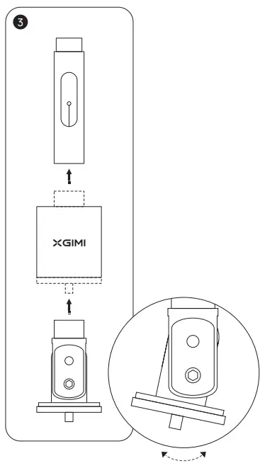 XGIMI-X-Roof-Ceiling-Bracket-fig-5