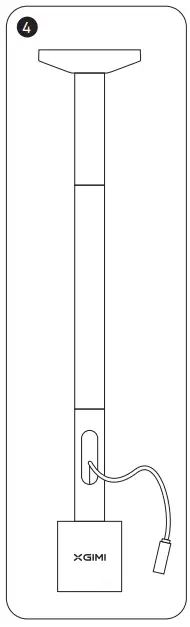 XGIMI-X-Roof-Ceiling-Bracket-fig-6