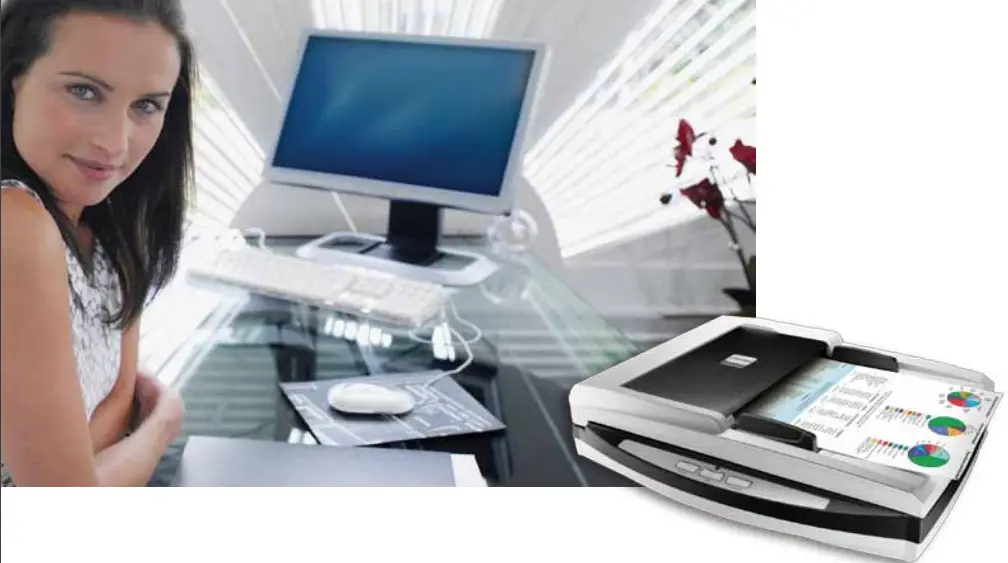 plustek PL4080 SmartOffice Document Scanner -