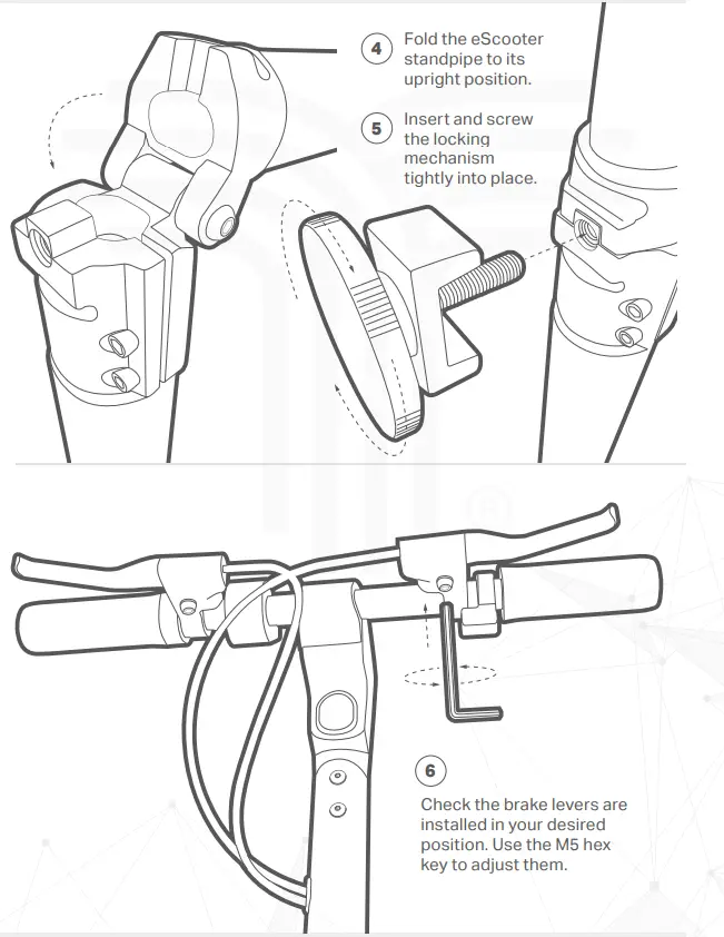 techtron Ultra 5000 Powerful Electric Scooter - Fig 4