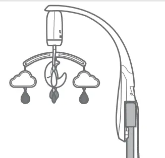 Fisher-Price GRP99 Calming Clouds Mobile Soother Crib Toy - Fig 6
