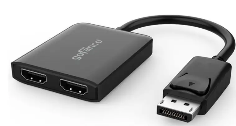 DP14MST2HD DisplayPort 1.4 MST 2 Port HDMI Hub