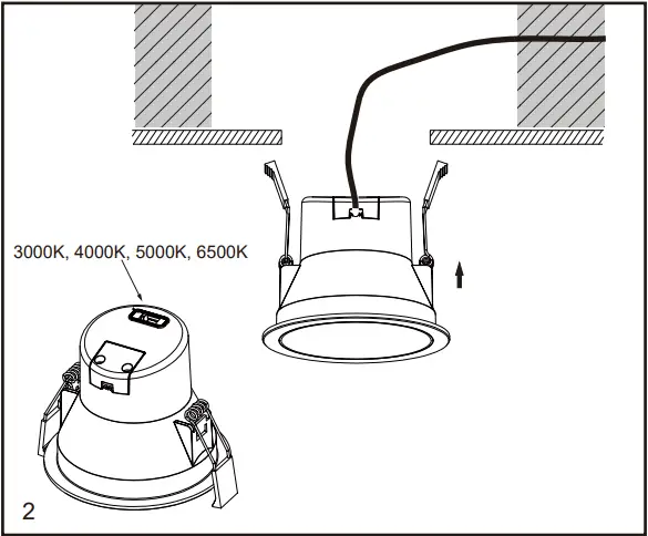 ROBUS RCS8CCT4-01 Selectable LED A02