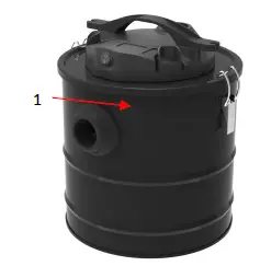 TOPMAQ BJ1513 Ash Vacuum Cleaner-1