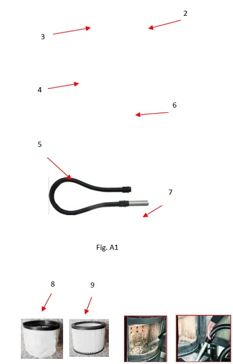 TOPMAQ BJ1513 Ash Vacuum Cleaner-2