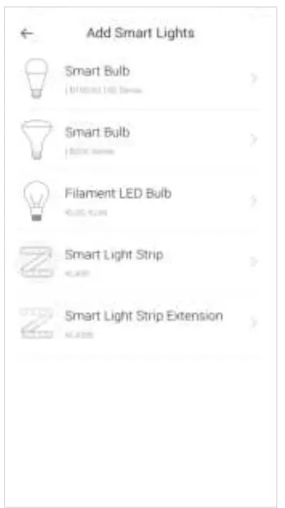 tp-link KL50 Kasa Filament Smart Bulb User Guide - Add Device