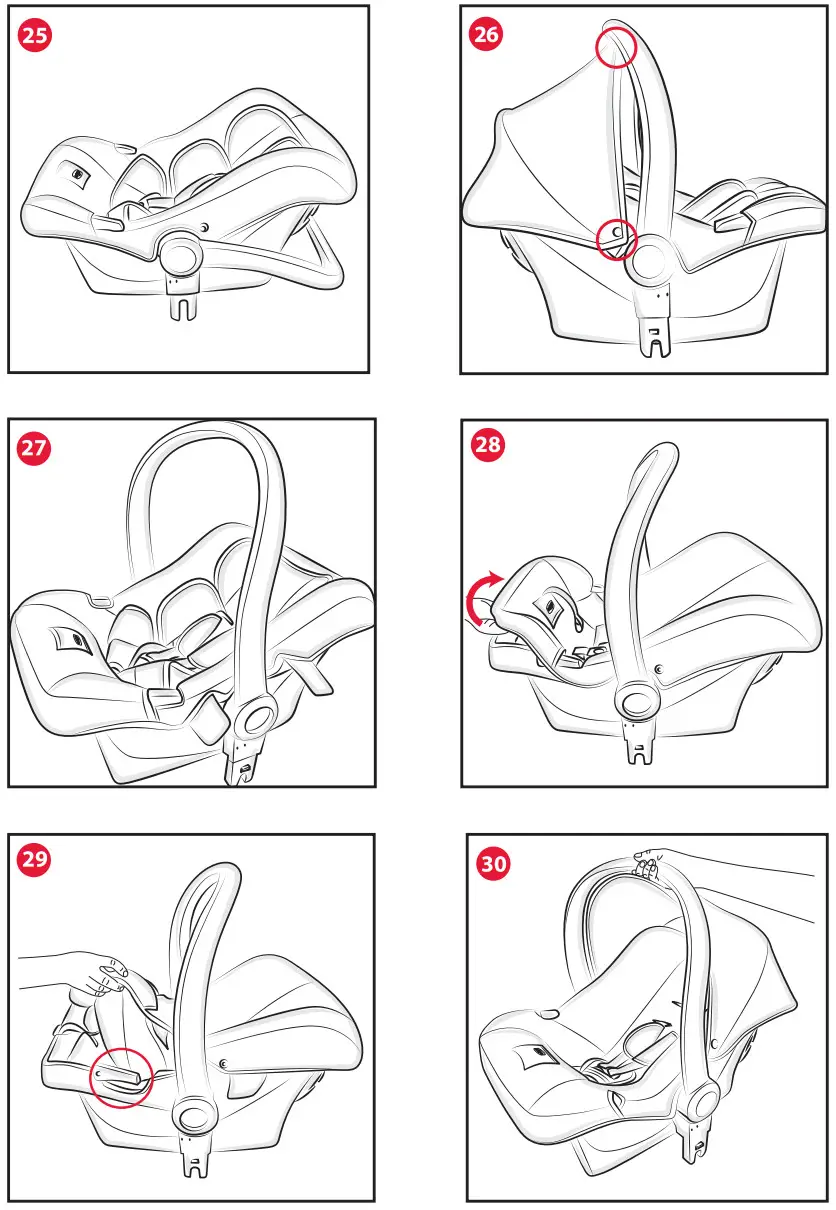 chicco Kaily Baby Car Seat - Figure 6
