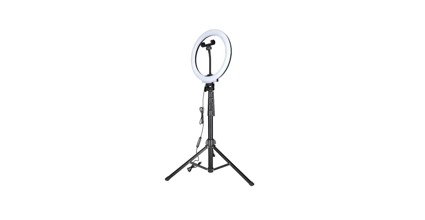 Rollei 28585 Lumis Bi-color Ring Light For The Desk User Guide