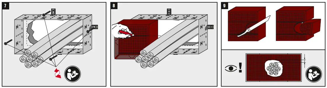 HILTI CFS-RCC Firestop Rectangular Cable Collar-fig4