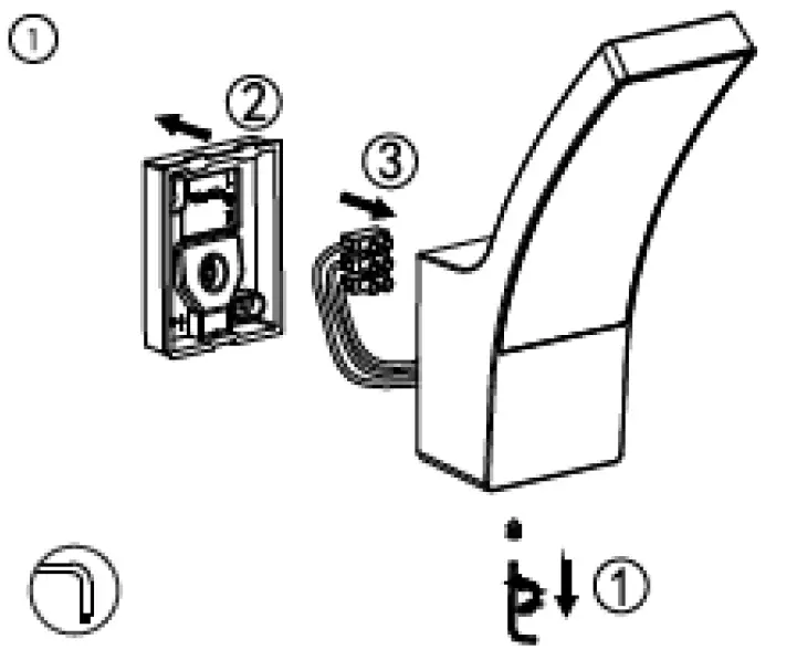 PHILIPS 929003188201 Splay Wall Lamp 4