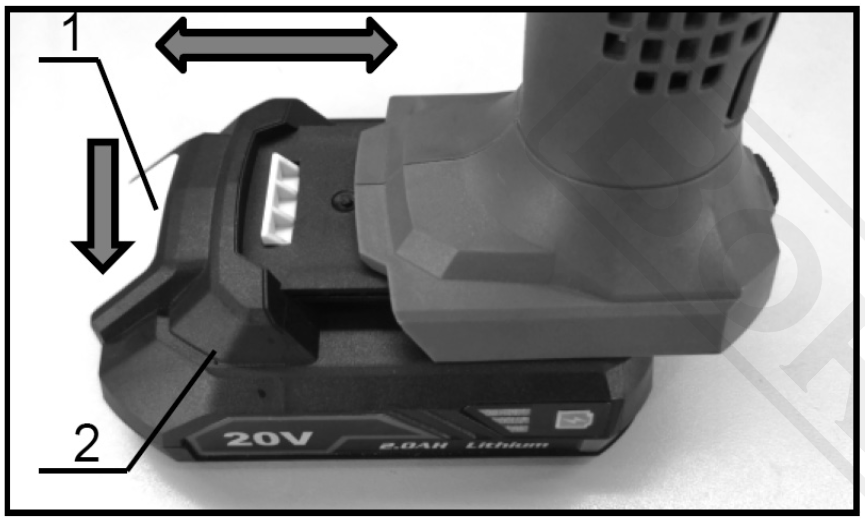BORMANN BBP4150 20V Battery Pruning Scissors - fig2